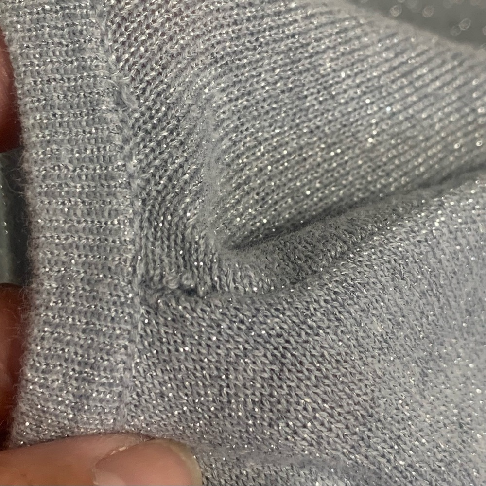 Michael Michael Kors Sparkly Open Drape Cardigan … - image 8